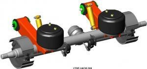 25K Cush Topmount of Dana RF (Customer Axle)