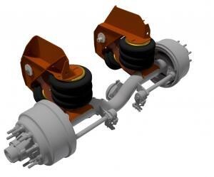 13K Pony Lift Axle