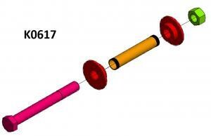 Large Pivot bolt