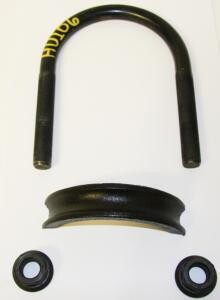 U-Bolt Kit, 5in Axle x 8.6in LG