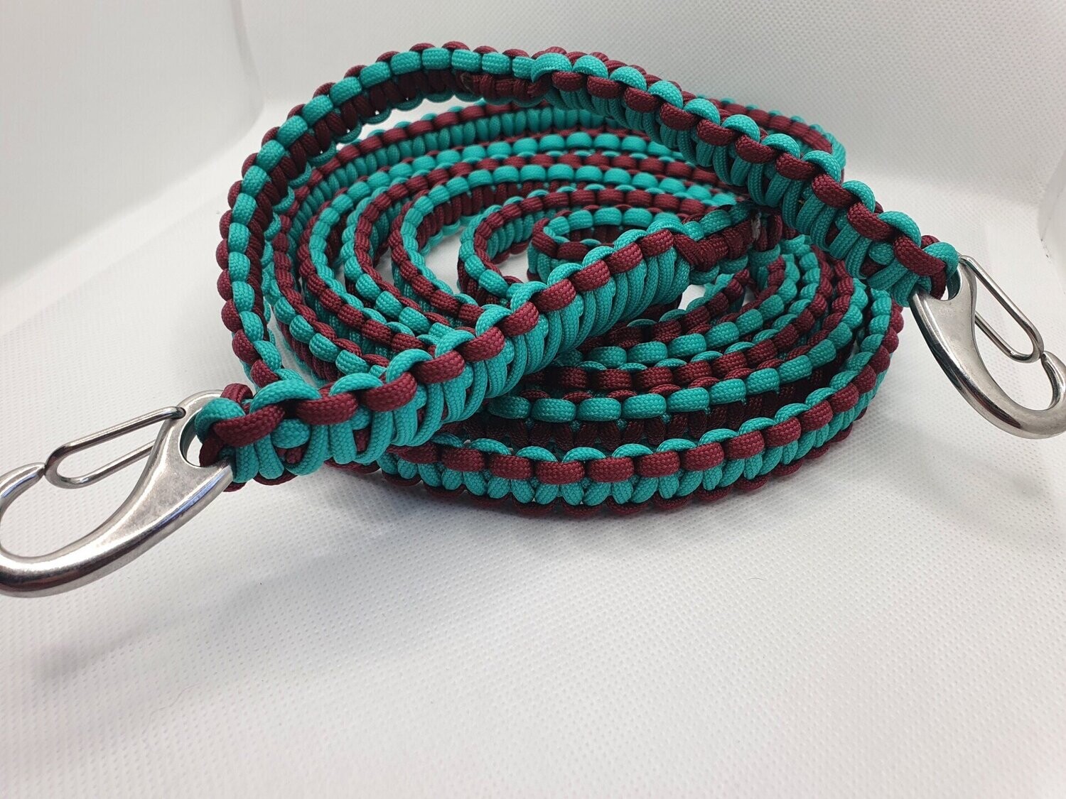 Burgundy and Turquoise