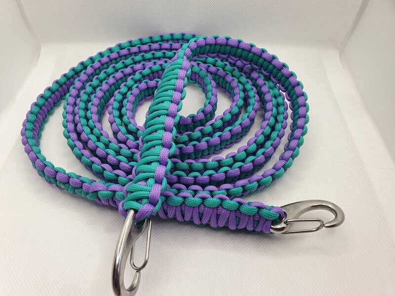 Turquoise and Purple