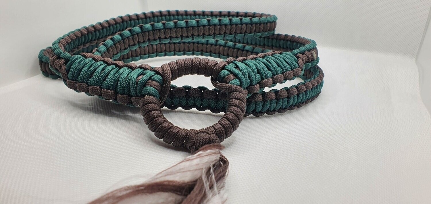 Dark Brown and Dark Green