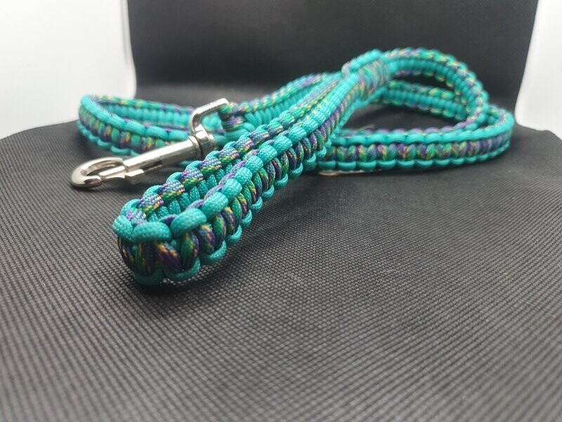 Turquoise and Purple