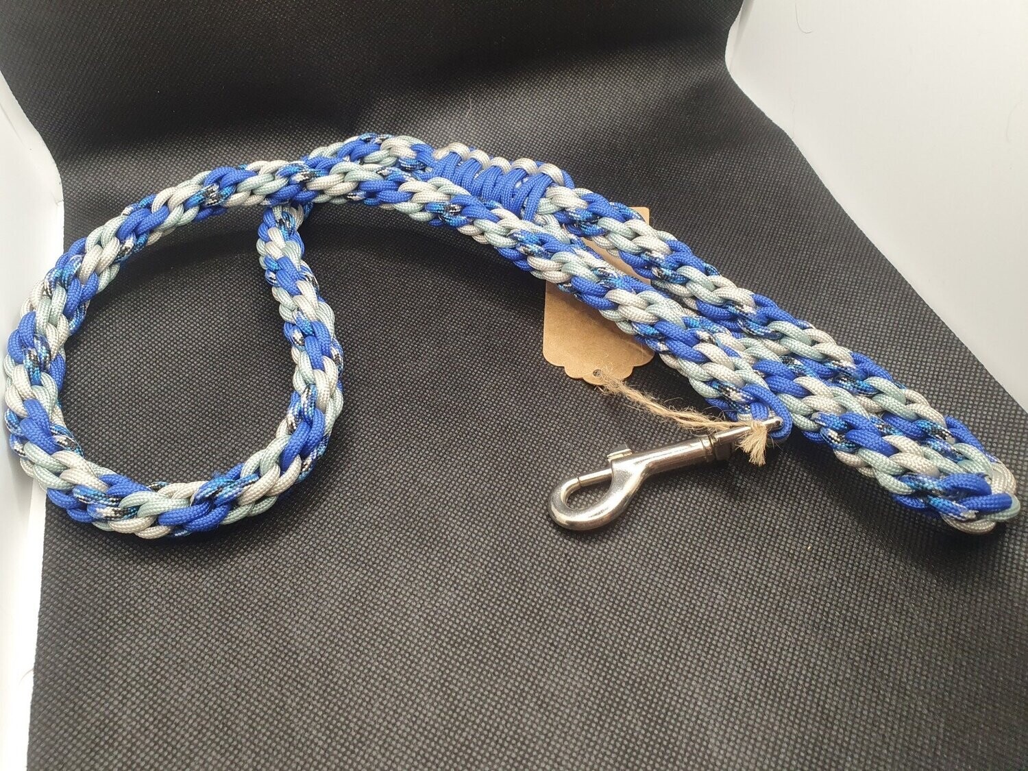 Blue and Grey Round
