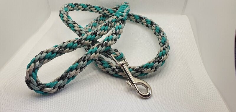 Turquoise and Grey