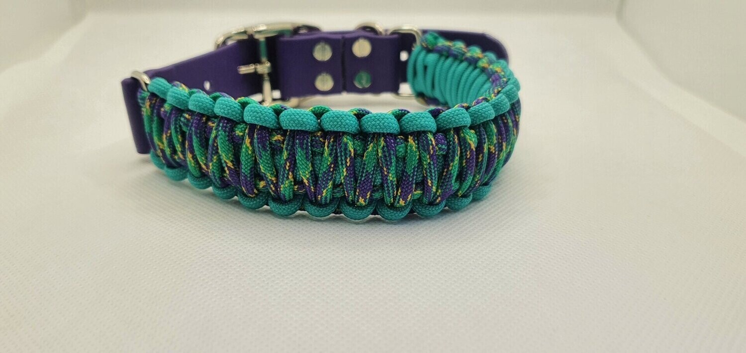 Turquoise and Purple Multi wide