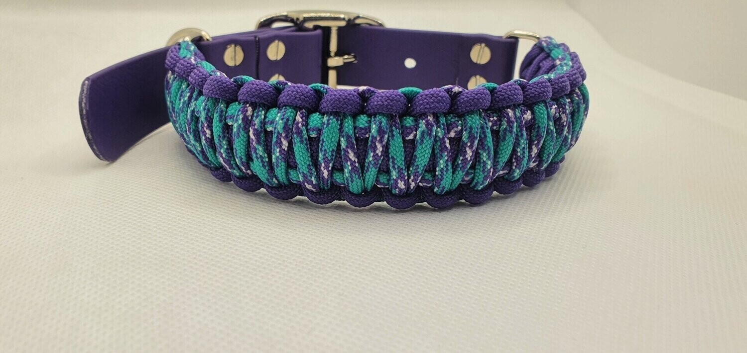 Purple and Turquoise Multi wide
