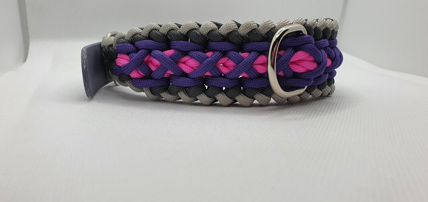 Pink, Purple and Black Criss Cross
