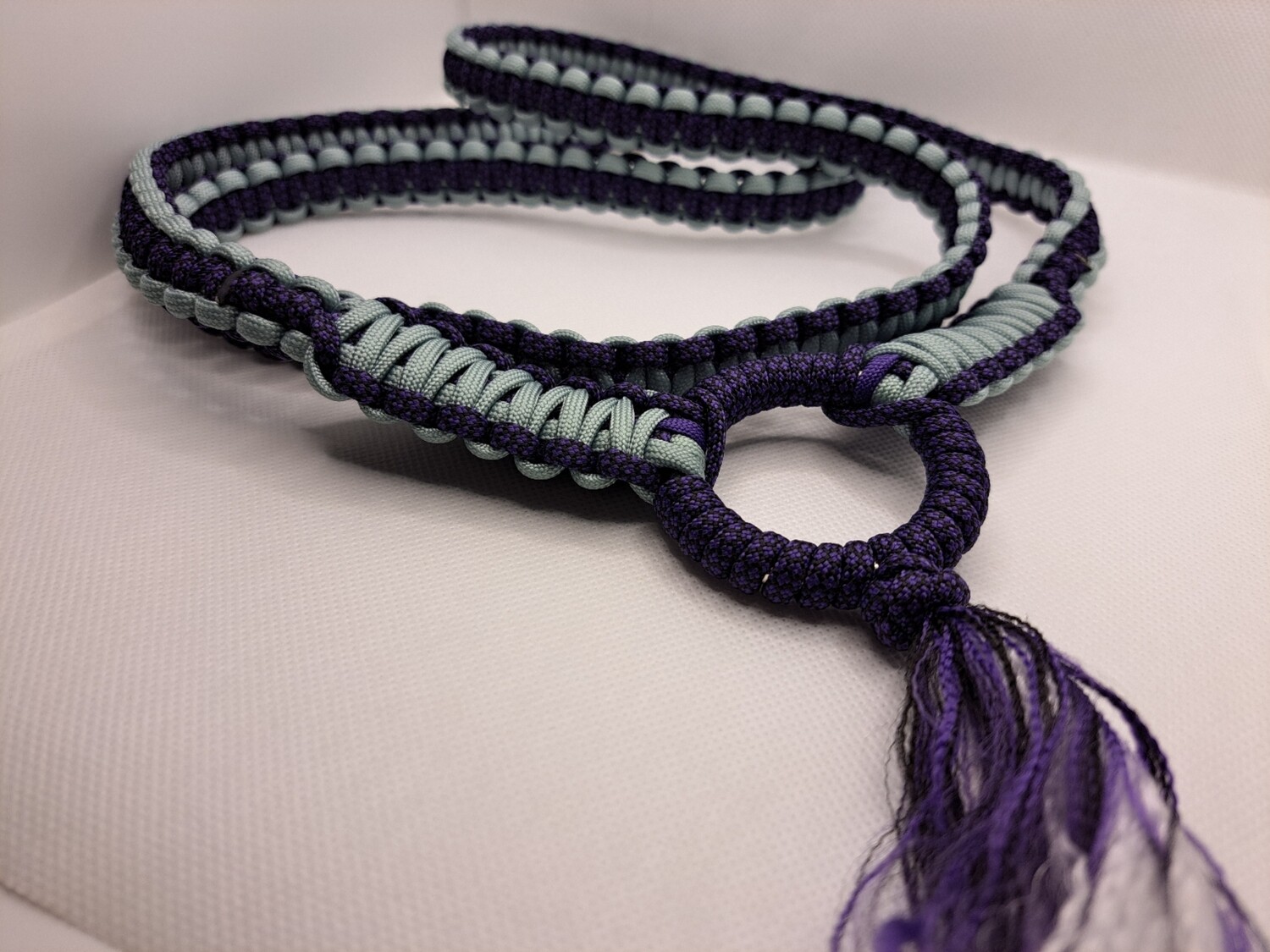 Purple snake and grey