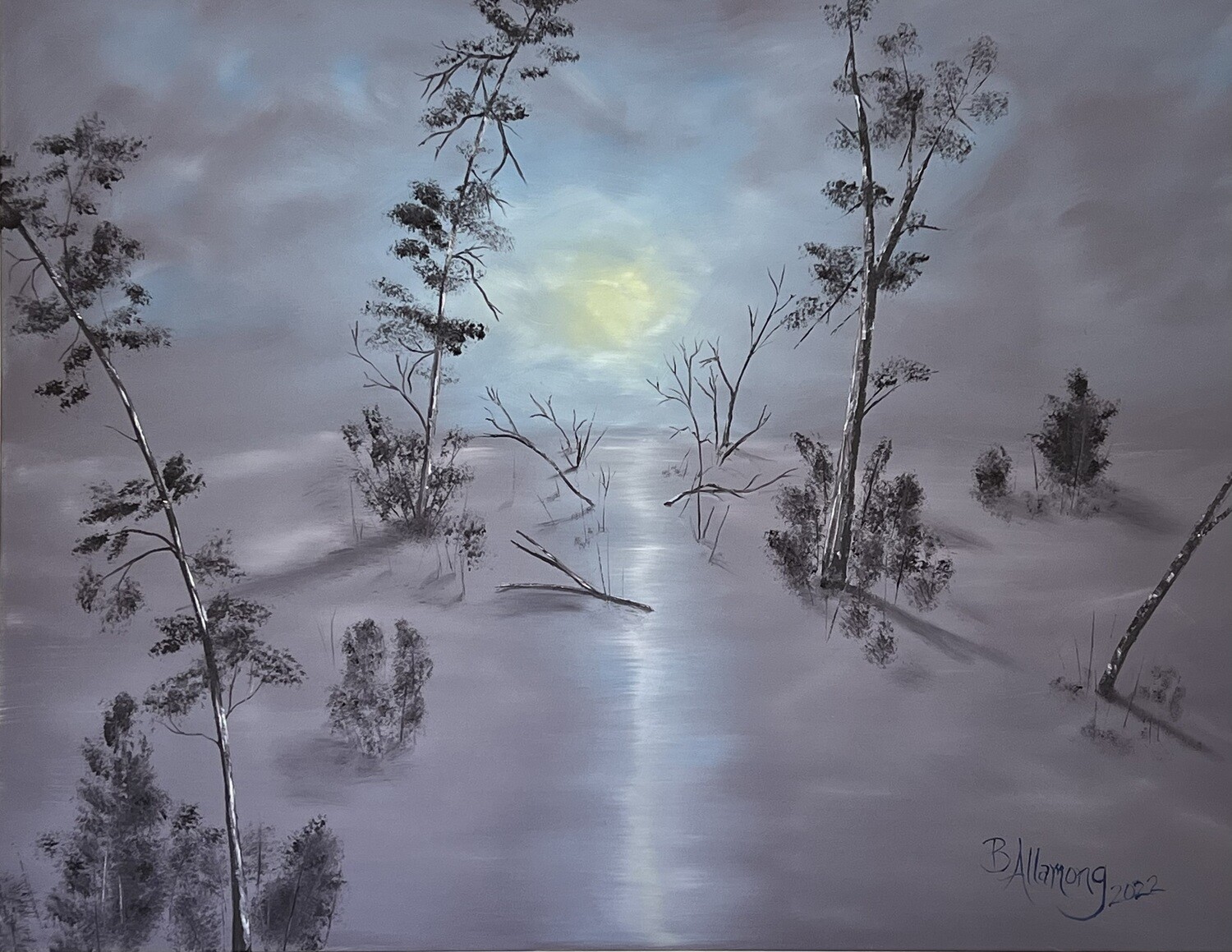 Sunlit Snow #1 Giclee Print 8&quot; x 10&quot;