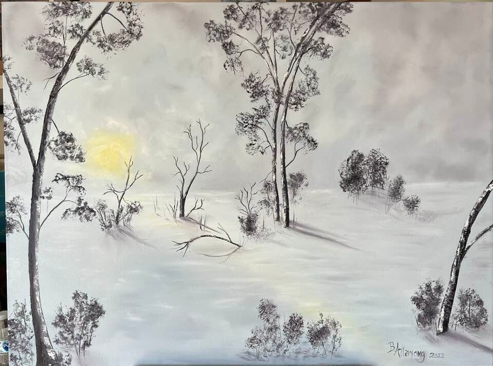 Sunlit Snow #2