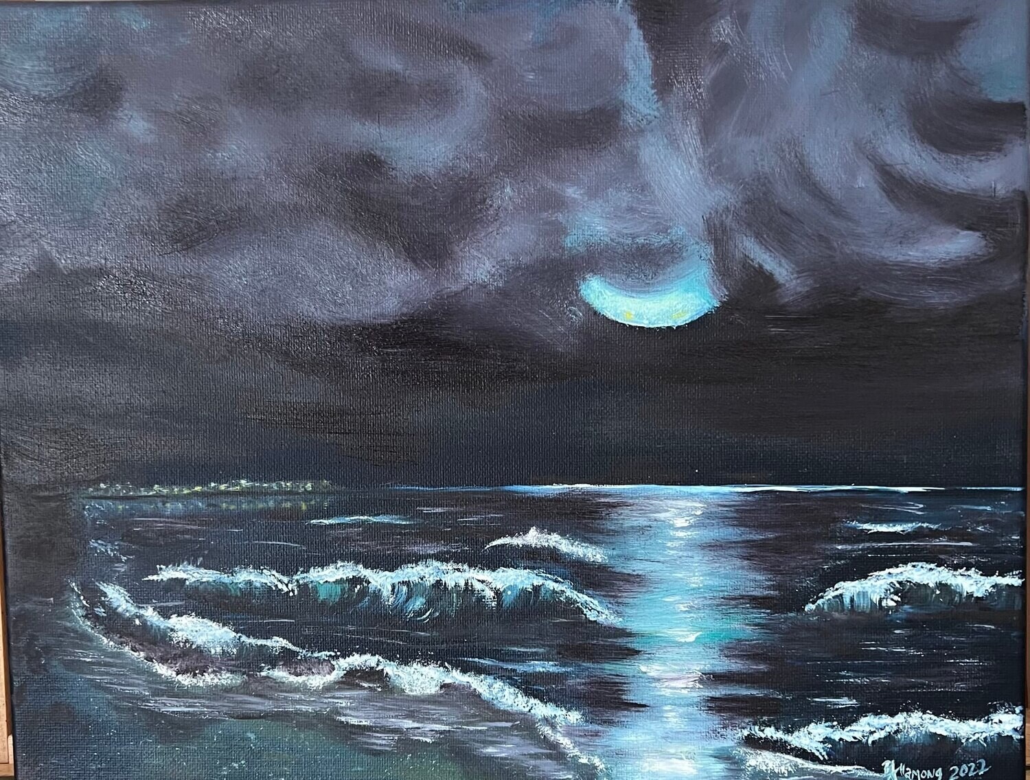 Moonlight on the Ocean