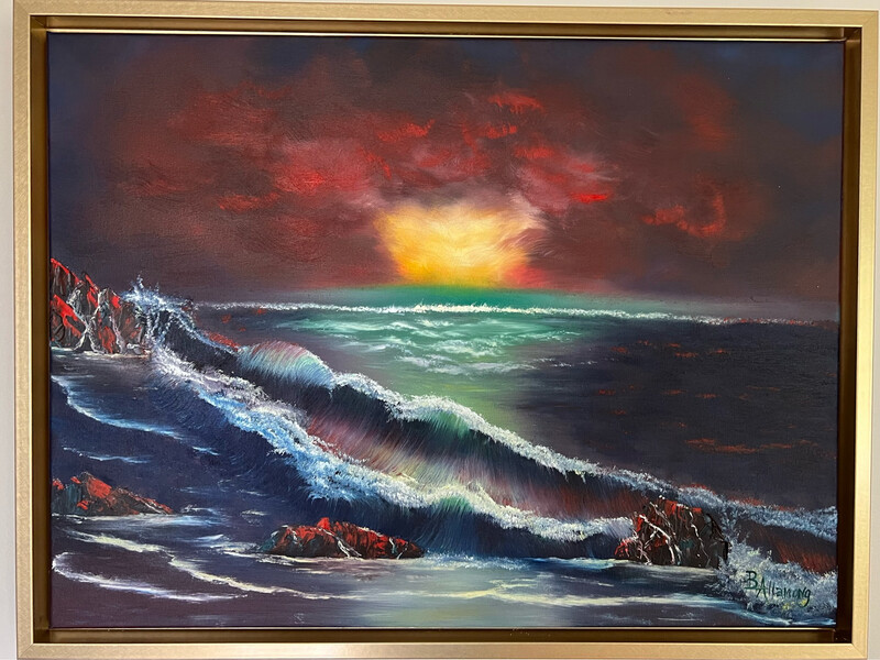 Sunset At The Ocean