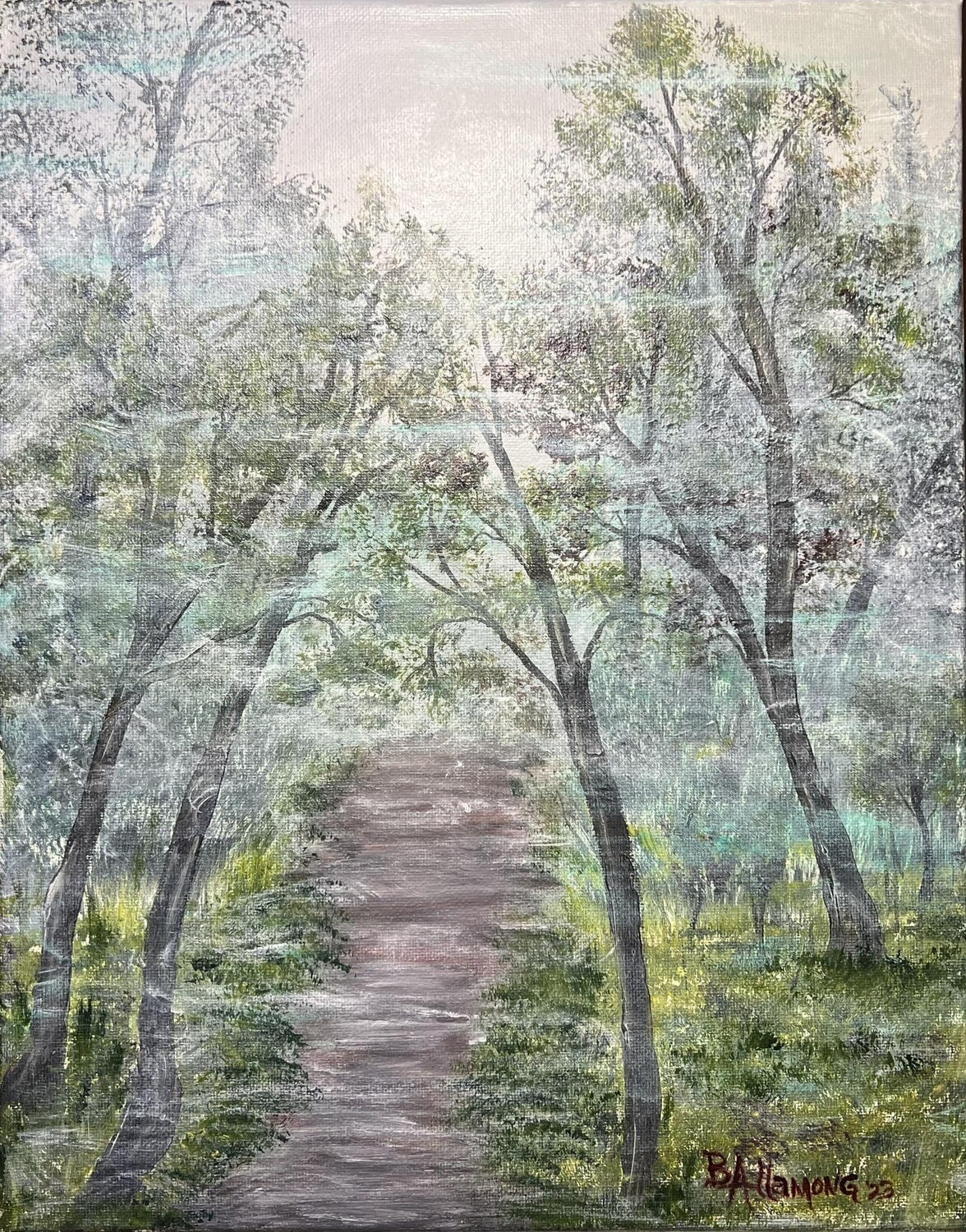 &quot;Misty Path Through the Wood&quot;
