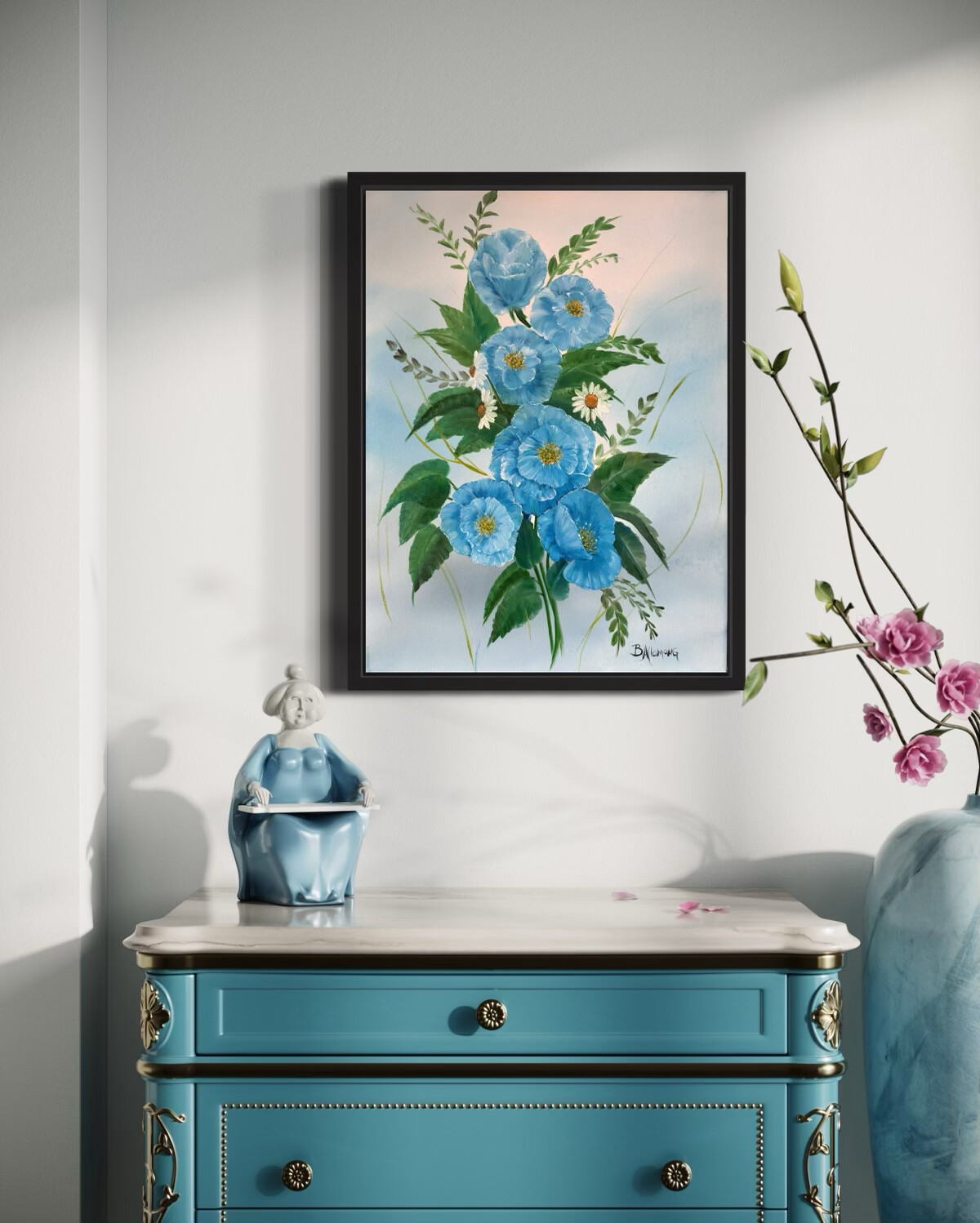 &quot;Blue Poppies&quot;