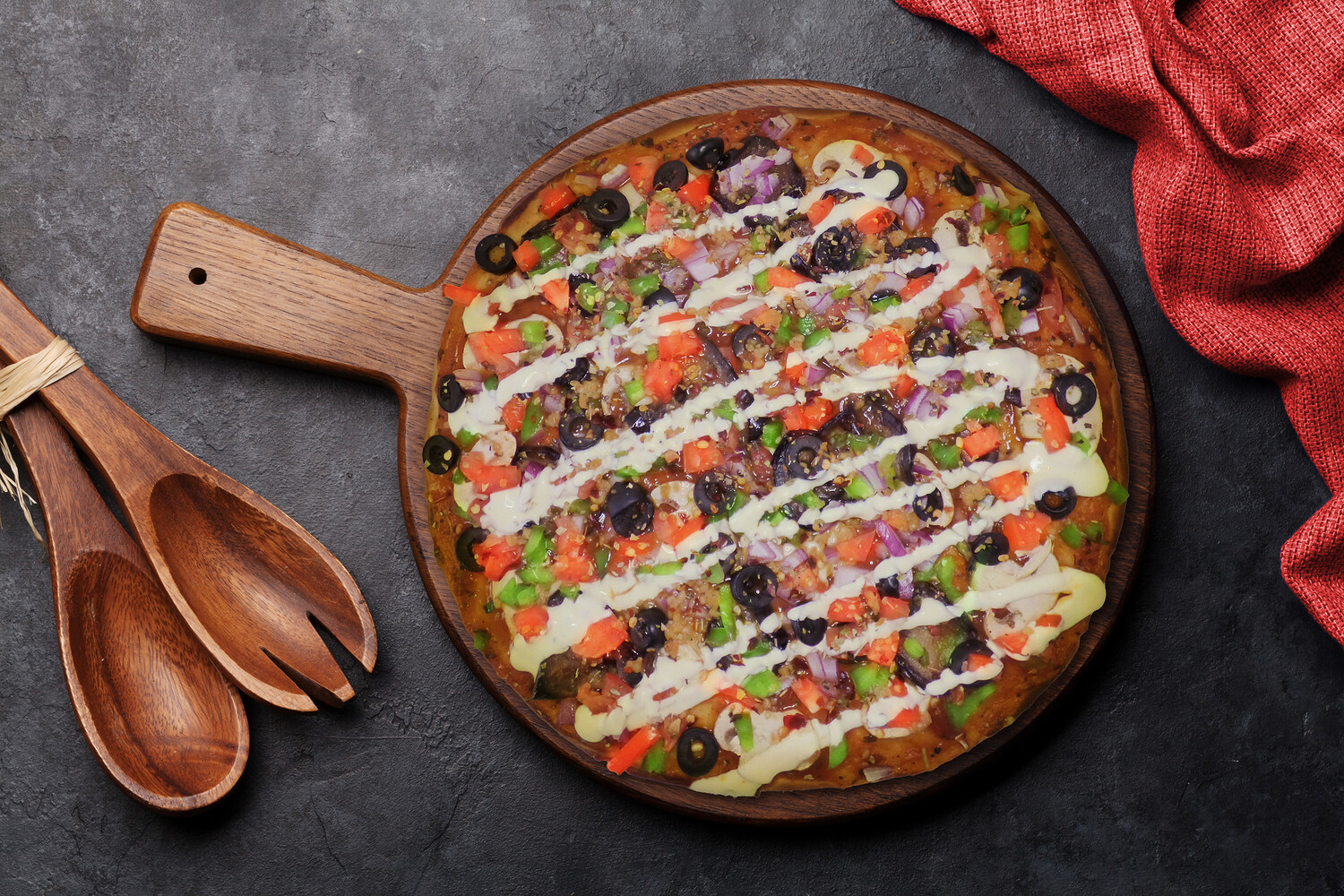 Vegan&#39;s Paradise Pizza