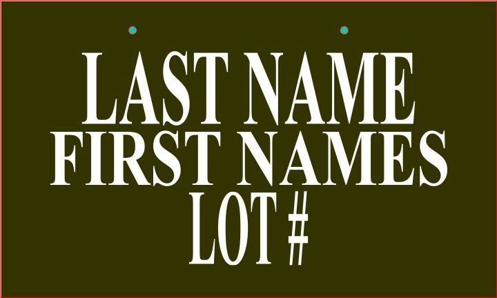 Avion Palms Lot Sign