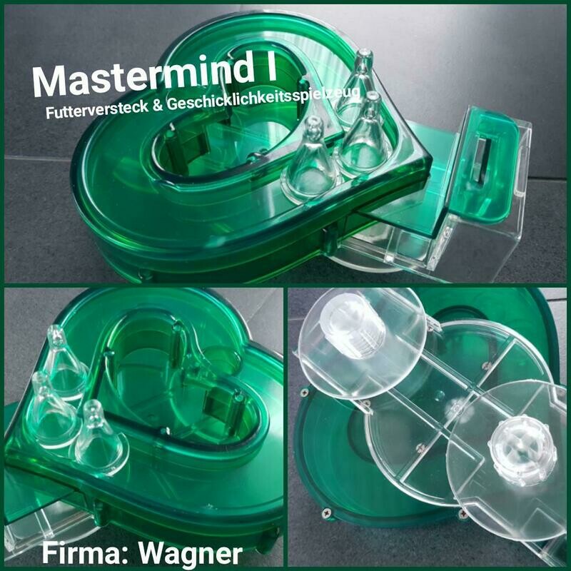 Futterversteck & Geschicklichkeitsspielzeug "Mastermind I"