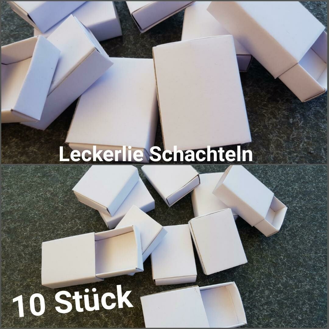 Leckerlie Schachteln / 10 Stück
