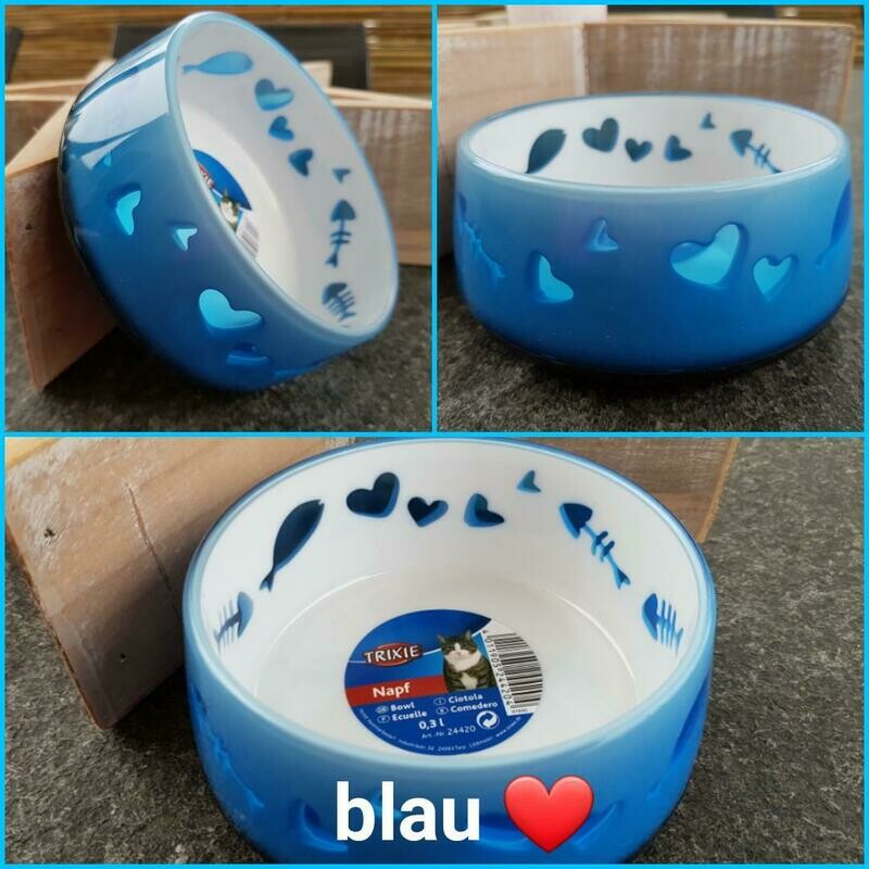 Kunststoffnapf BLAU