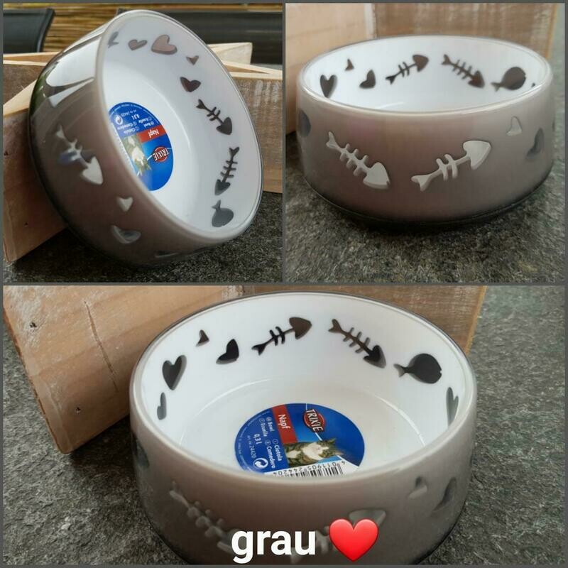 Kunststoffnapf GRAU