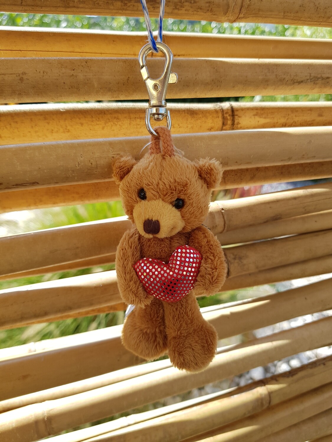 Schaffer-Anhänger Teddy mit Herz