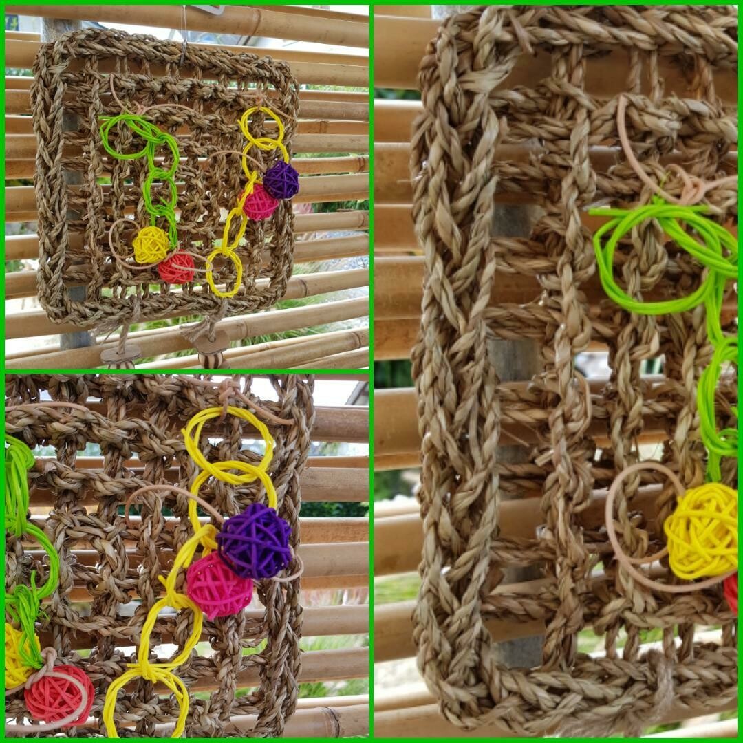 Cage Toy, Seegras Gitter