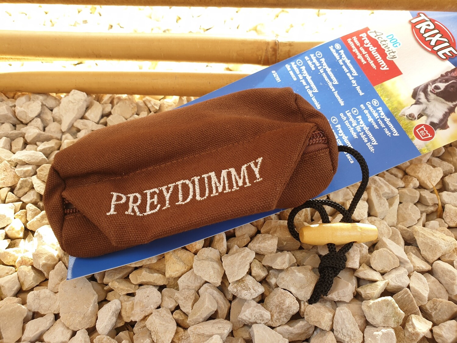 Preydummy Canvas, braun / 6 cm x 14 cm