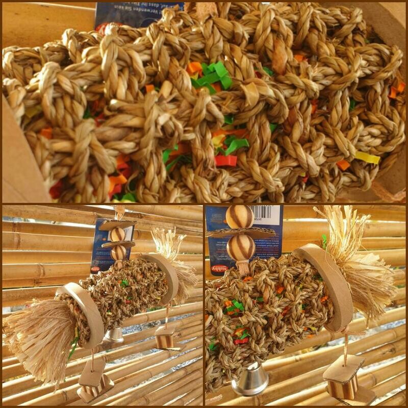 Cage Toy, Seegras Zylinder