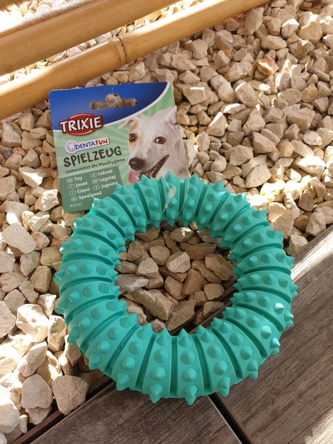 DENTAfun Stachelring, Mintfresh, Naturgummi 12 cm