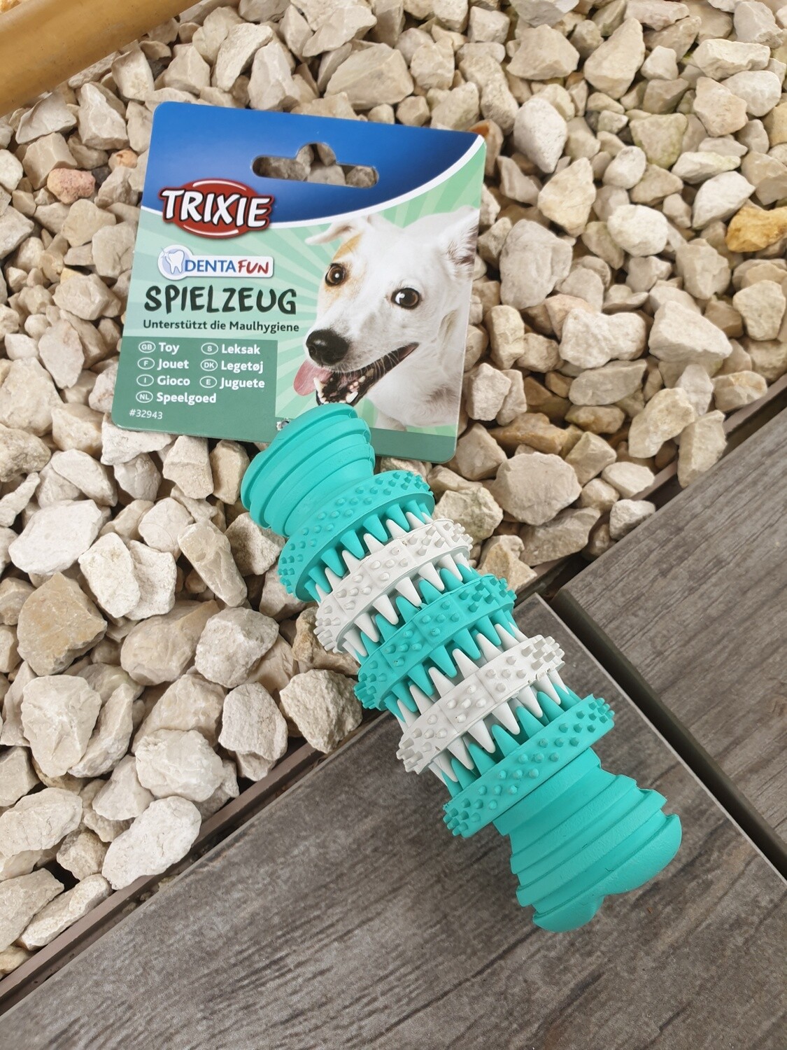 DENTAfun Knochen, Mintfresh, Naturgummi 11.5 cm