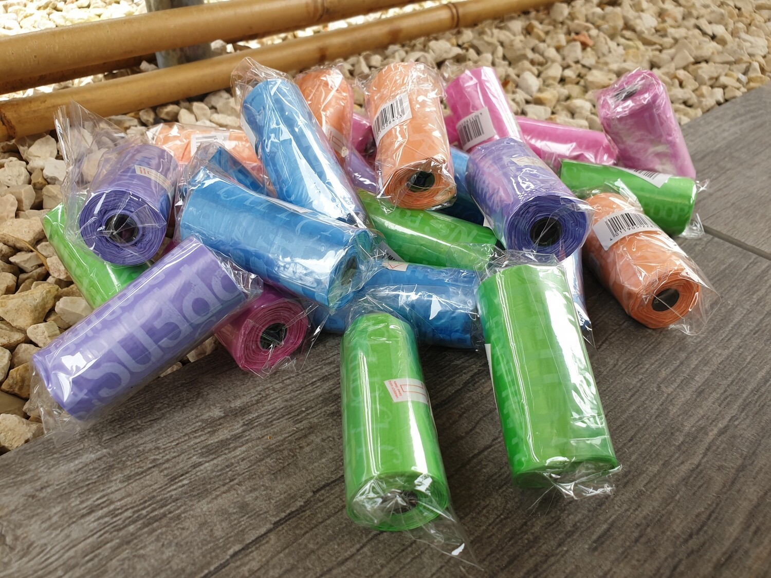 Hundekotbeutel Rolle bunt assortiert / 1 Stück