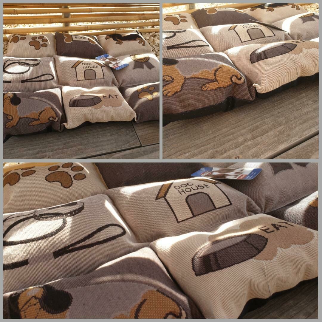 Patchwork braun-beige, 55 cm x 40 cm