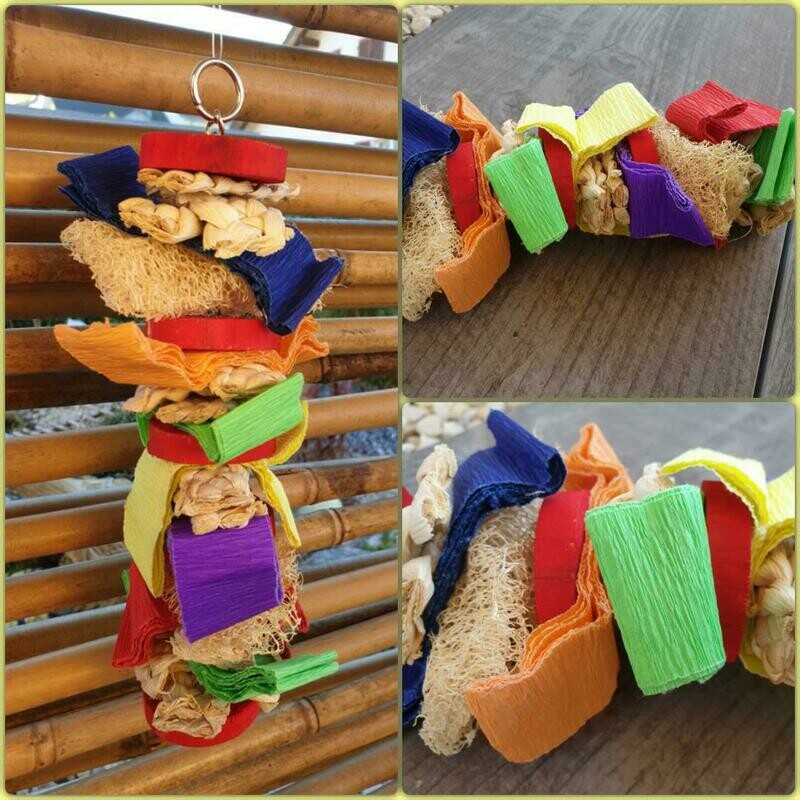 Cage Toy, Spielzeug mit Holz