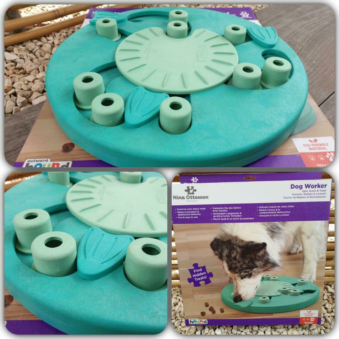 Nina Ottosson DOG WORKER - COMPOSITE GREEN NEW
