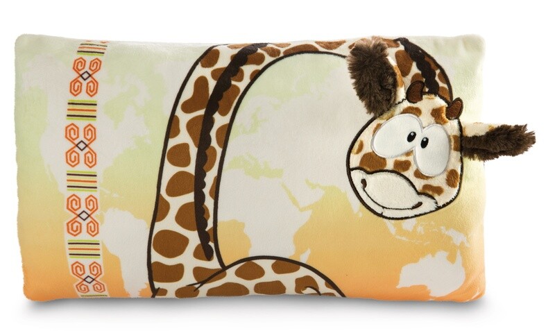 Rechteckiges Kissen Giraffe Gina NICI Green