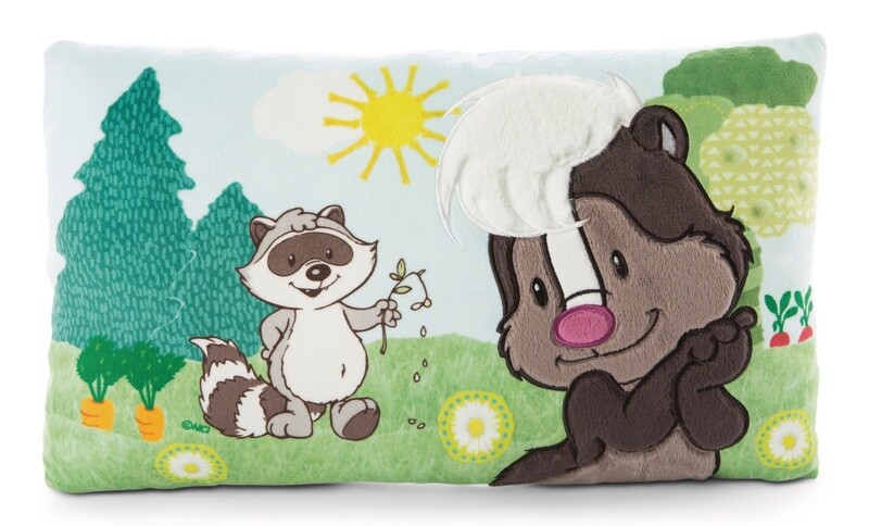 Rechteckiges Kissen Stinktier und Waschbär Rechteckiges Kissen Stinktier und Waschbär