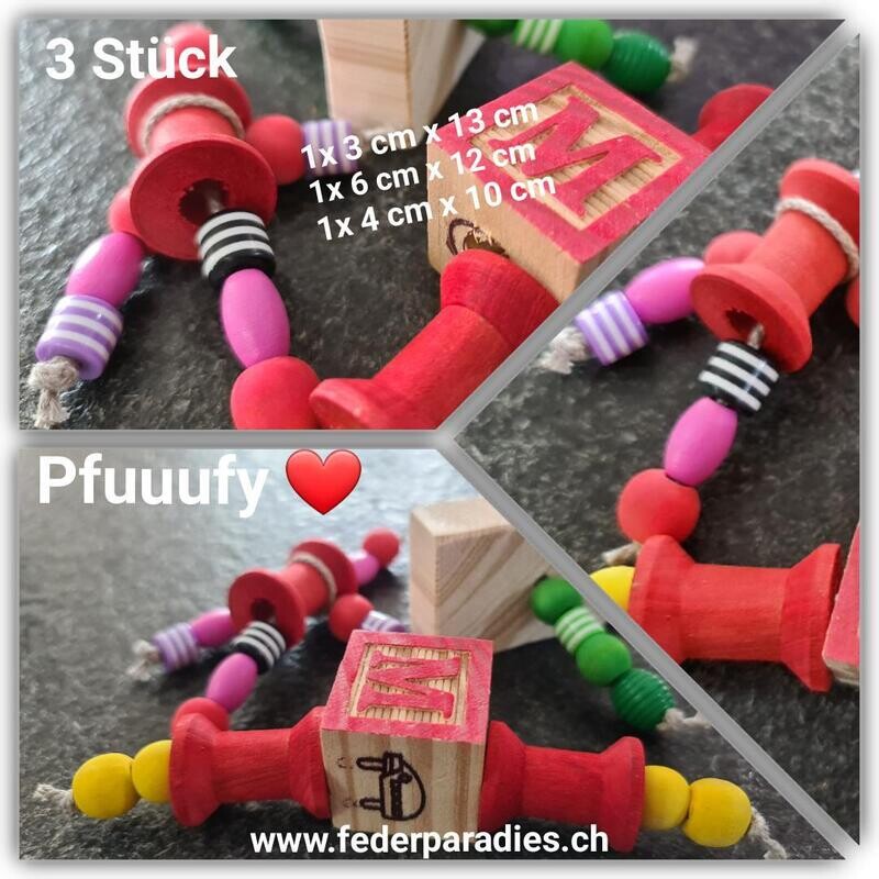 Pfuuufy / 3 Stück