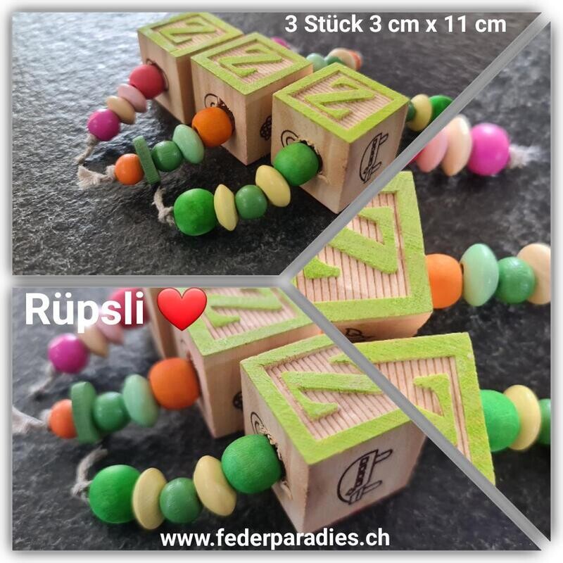 Rüpsli / 3 Stück