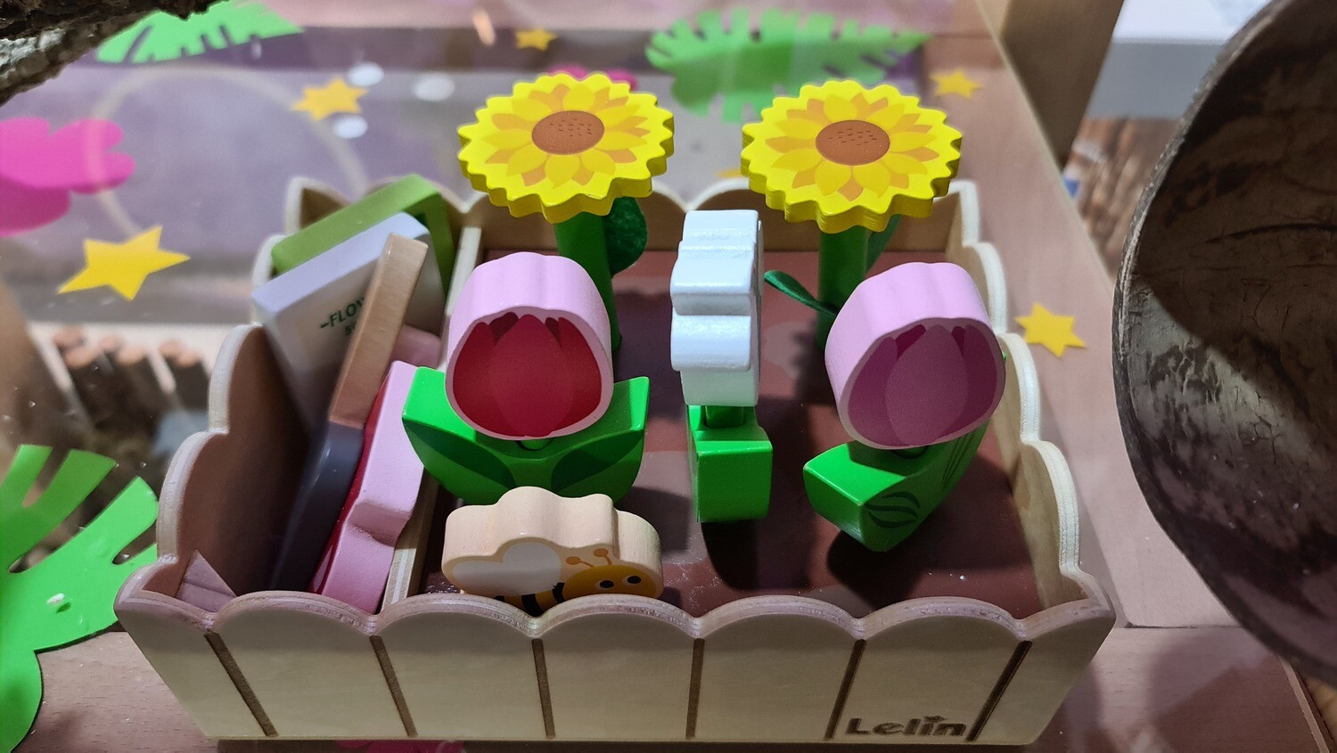 Spielba Garten-Set mit Blumen