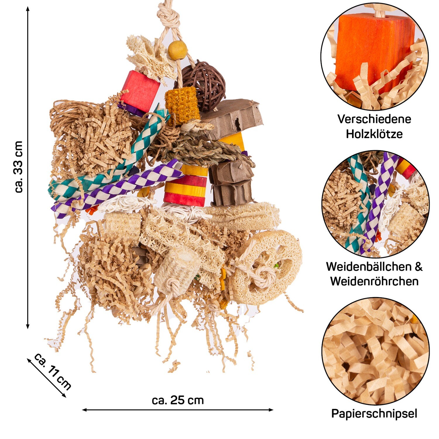 Shred Clutter | Happy Nature Schredderspielzeug