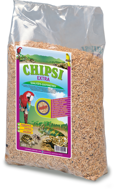 CHIPSI EXTRA Medium, Buchenholz-Granulat 2,8 kg mittlere Körnung