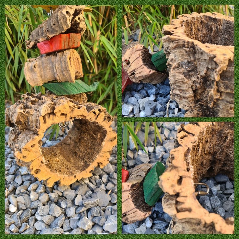 Kork-Ring-Schaukel mit Spielzeug