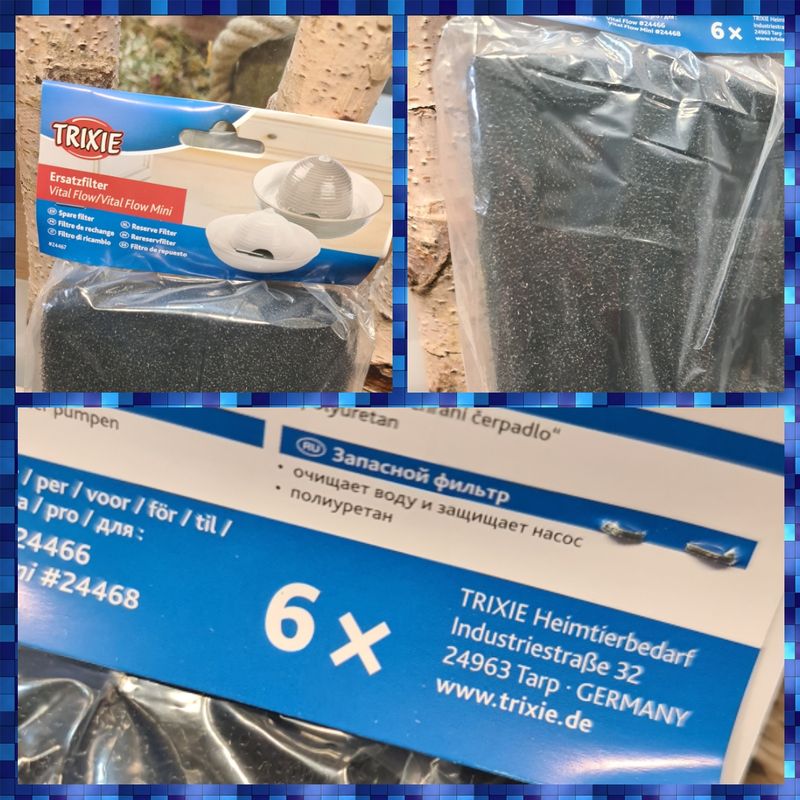 Ersatzfilter für Vital Flower  0.8 Liter & 1.5 Liter