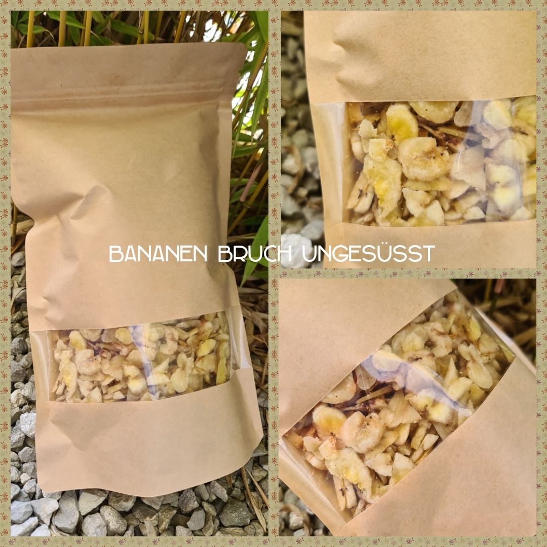 Bananen Bruch ungesüsst 400 gramm