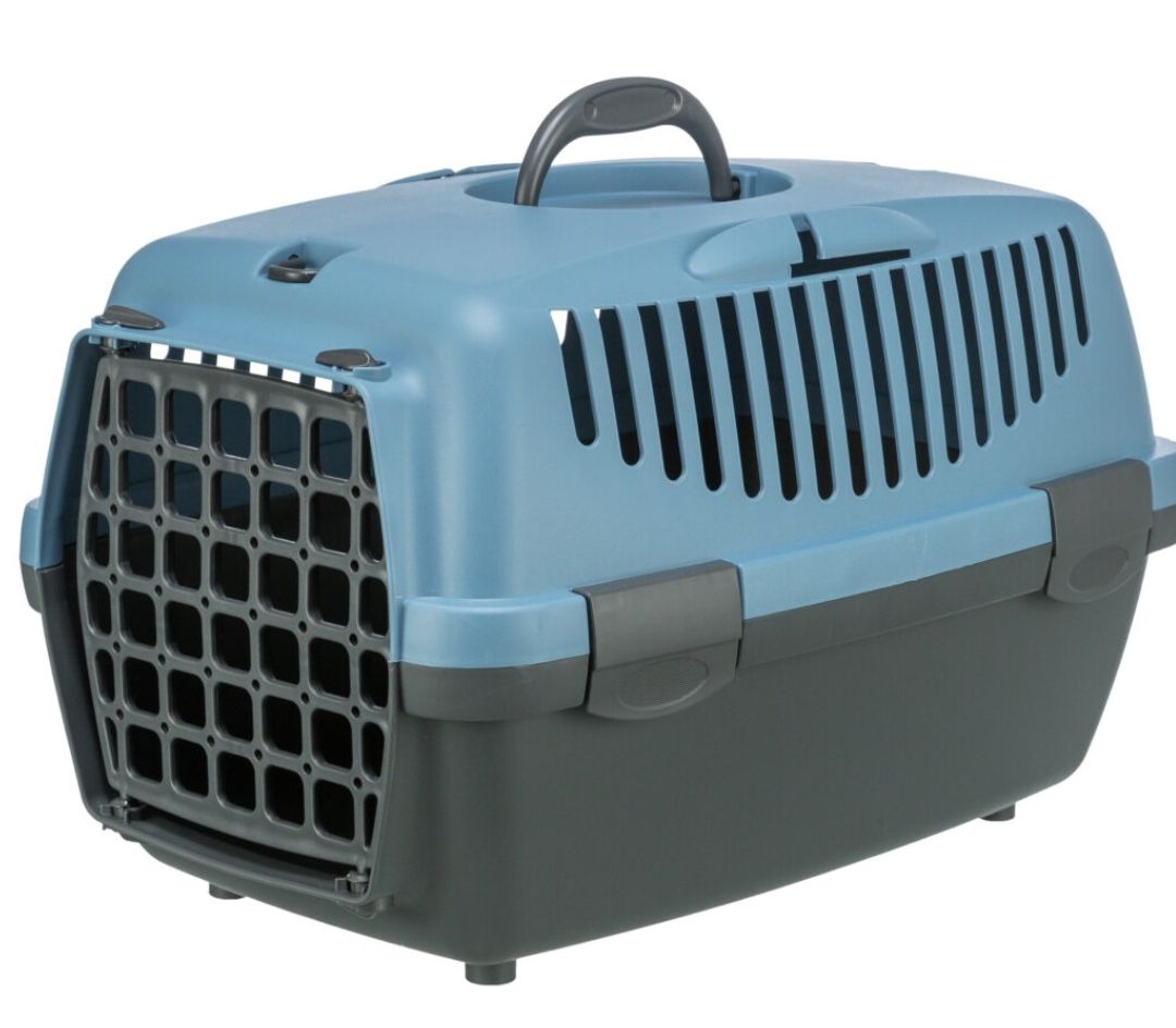 Transportbox Capri dunkelgrau/pastellblau