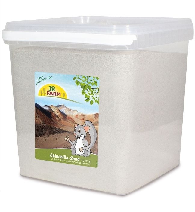 JR Chinchilla-Sand Spezial Eimer 4 Kilo JR Chinchilla-Sand Spezial Eimer 4 Kilo