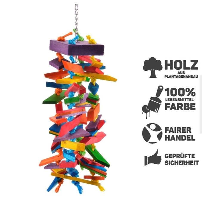 Papageienspielzeug Tinker-N-Round