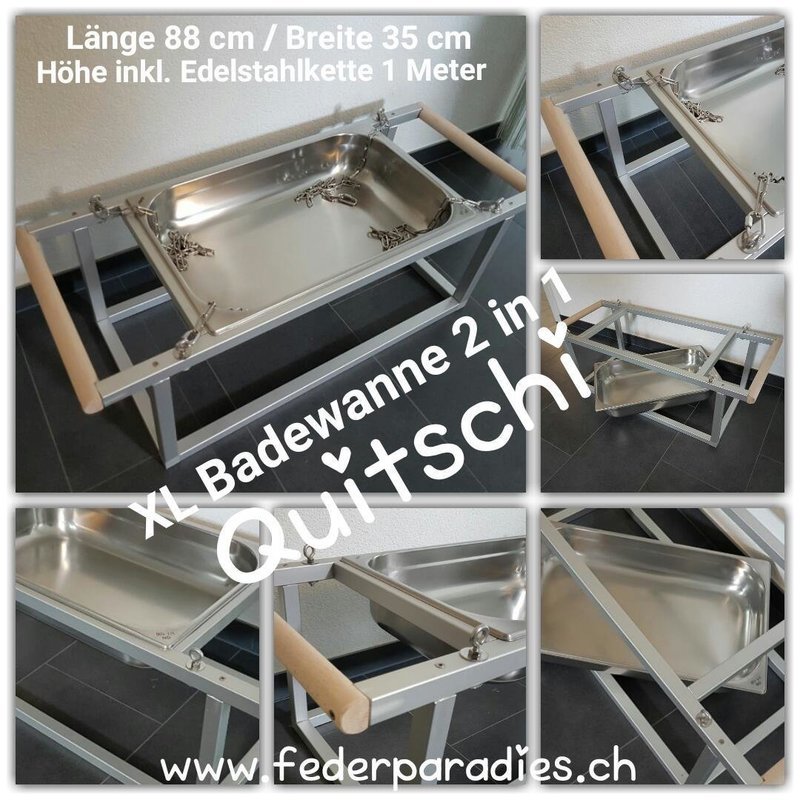 XL Badewanne 2 in 1 Quitschi